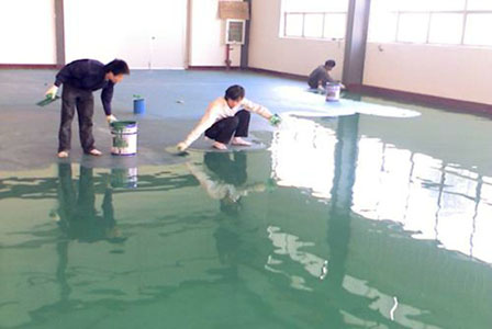 環(huán)氧地坪漆損壞的修補(bǔ)方法